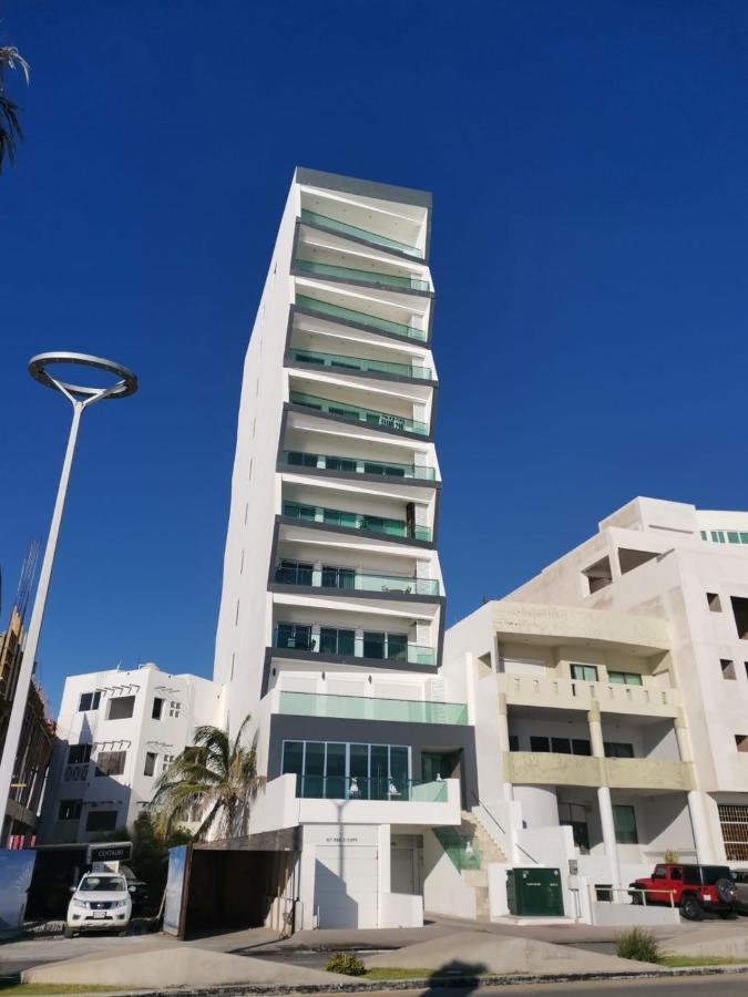 מזטלן Hermoso Y Moderno Departamento Frente Al Malecon Con Preciosa Vista Al Mar מראה חיצוני תמונה